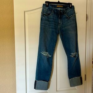 Joe’s jeans Size 27 The Billie Ankle distressed blue